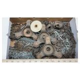 SMALL LINK CHAINS & CASTER ROLLERS