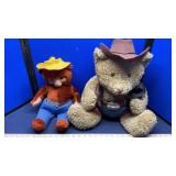 SMOKEY THE BEAR & TEDDY BEAR