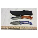 TRUMP KNIFE, TACTIAL, BRASS KNUCKLES & MISC.