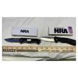 NRA, BUSCHCRAFT, RITE EDGE & MISC. KNIVES (NEW)
