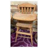 WOOD HIGH CHAIR