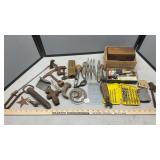 TRACTOR PIN, DRILL BITS, PULLEYS & MISC. (ATG)
