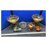 ASSORTED CARNIVAL GLASS