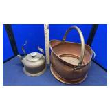COPPER KETTLE & BUCKET