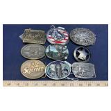 (9) BELT BUCKLES