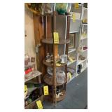 (2) WOOD SHELVES