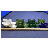 ASSORTED GLASS SHOES