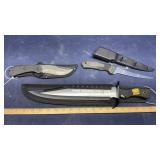 MARINE FORCE RECON & FILLET KNIFE