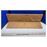 WOODEN DISPLAYS, SHELVES AND MORE