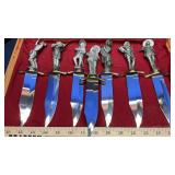 (7) TRIBUTE KNIVES W/ CASE