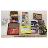 PLAYING CARDS, DOMINOS & ASSORTED GAMES
