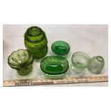 GOBLETS, CANDY DISHES & JAR