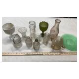 VASES, COFFEE CRAFT, & MISC. GLASS