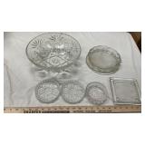 GLASS BOWL, PLATES & DISHES