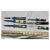 NRA, SRILETTO, HARLEY DAVIDSON & MISC. KNIVES