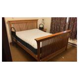 MICHAELS (4) PIECE MISSION STYLE BEDROOM SET