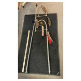 (2) NATIVE AMERICAN CEREMONIAL STAFF