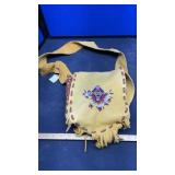 LEATHER NATIVE AMERICAN BAG