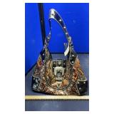 (6) PURSES & STAND (NEW)