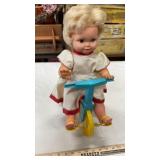 DOLL W/ TRIKE