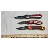 FIRE FIGHTER KNIVES, SCHRADE & UNDEAD KNIVES (NEW)