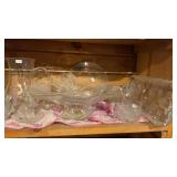 GLASS HAT, JARS, PLATES & MORE