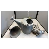 COAL BUCKET, WATER CAN & FUNNEL