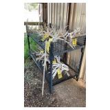 DISPLAY RACK MEASURES 49"W X 24"D X 36"T