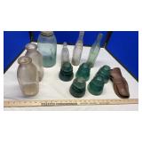 INSULATORS, BALL JAR, MILK JAR & MISC. BOTTLES