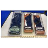 HOLSTERS, WINDOW JIMMYS, AND MORE