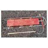 LARGE RED SLED