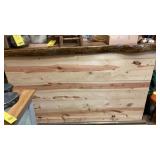 CUSTOM BUILT WOOD BAR MEASURES 72"W X  25"D X  46T