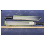 (2) MACHETES (NEW)