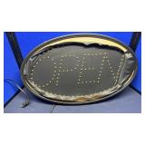 LIGHTED OPEN SIGN, WELCOME SIGN & WALL HANGING
