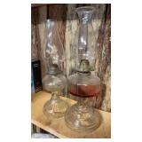 (2) OIL LAMPS