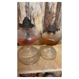 (2) OIL LAMPS