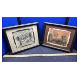 (2) DAVD BEHRENS WALL HANGINGS