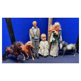 KEN & BARBIE DOLLS, HORSES & BOOKS