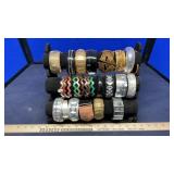 BANGLES GLASS FIGURINES AND MISC