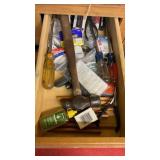 TOOLS, BAG CLIPS, DRAW KNIFE & MORE