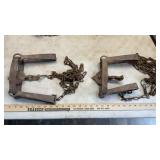 VARIOUS STEEL LEG TRAPS