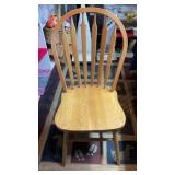 (2) WOOD CHAIRS