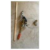 CABLE PULLER, DRAW BAR, TOW ROPE & SPRINKLER