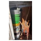 TARPS, BUCKETS, TOOL BOXE & MISC.