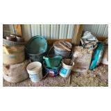 INSULATION, FEED BUCKETS, FLAKE BEDDING & MORE