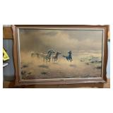 WALL HANGING BY A. ALBO ï¿½FREE AS THE WINDï¿½