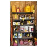 METAL SHELF MEASURES 48'W X 24'D X 87'T