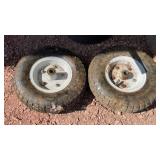 (2) DOLLY WHEELS