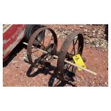 DUAL STEEL WHEEL AXLE