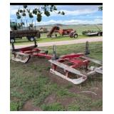 HORSE DRAWN HEAVY DUTY BOBSLED RUNNER NO BOX